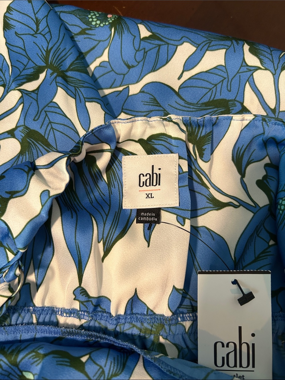 CAbi Botanical Dress In Bold Floral Style Number 6761 - Picture 5 of 6